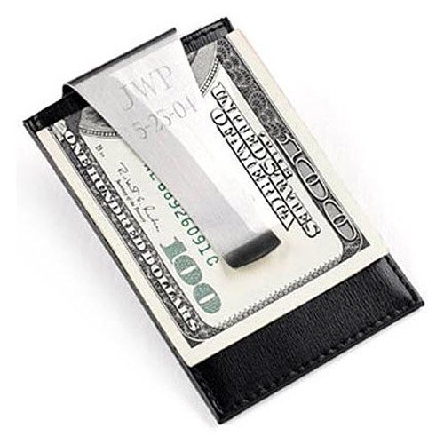 engraved money clip wallet