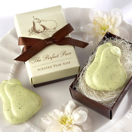 The "Perfect Pair" Pear Soap Favor