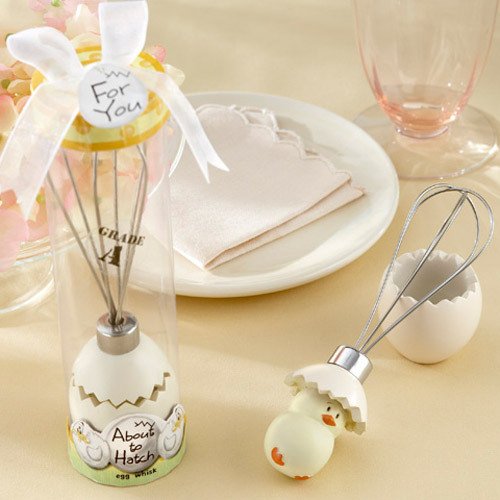 "About to Hatch" Whisk Baby Shower Favor