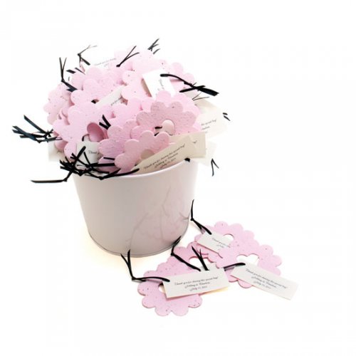 Bucket of Love Plantable Seed Favors
