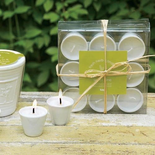 Mini Herb Scented Candles
