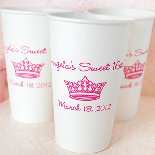 personalized paper cups