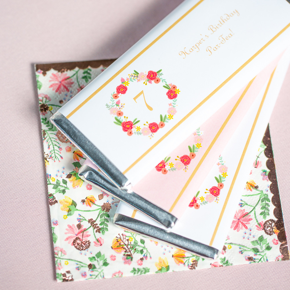 50 PERSONALISED CHOCOLATE BARS FOR BIRTHDAYS CHRISTENING ANNIVERSARY AND MORE