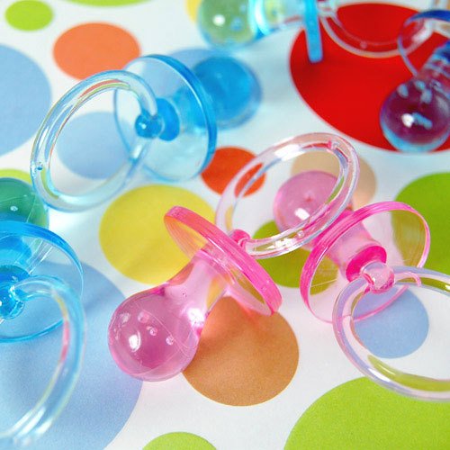 Large Plastic Pacifiers
