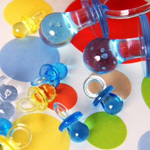 Small Plastic Pacifiers