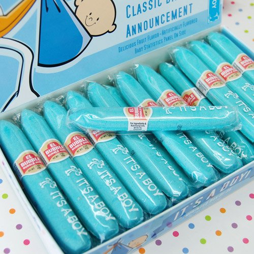 "Its a Boy" Bubblegum Cigar Favors