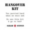 Hangover Kit 2