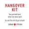 Hangover Kit 1