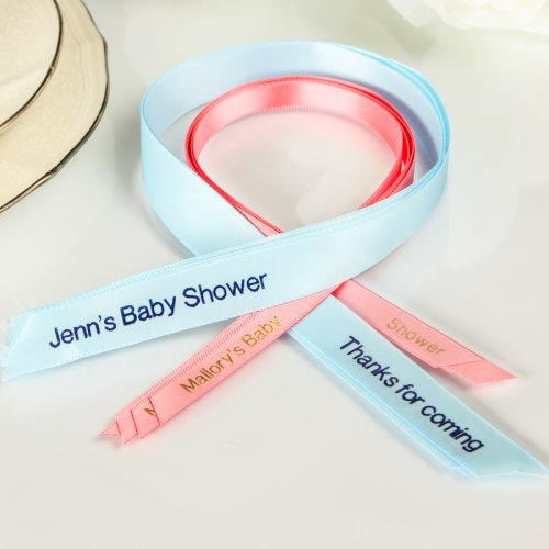 cheap personalized baby shower ribbons