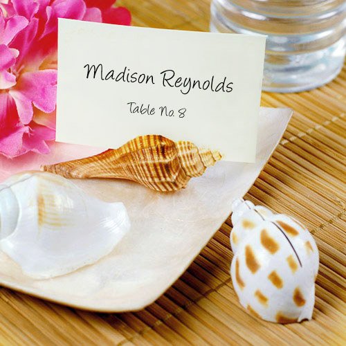 Natural Seashell Place Card Holders