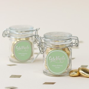 Party favor bag labels