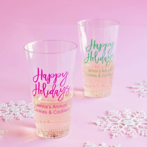personalized christmas holiday cups 