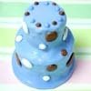 Polka Dots Two Tier Mini Cakes