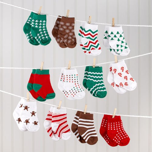 baby holiday socks