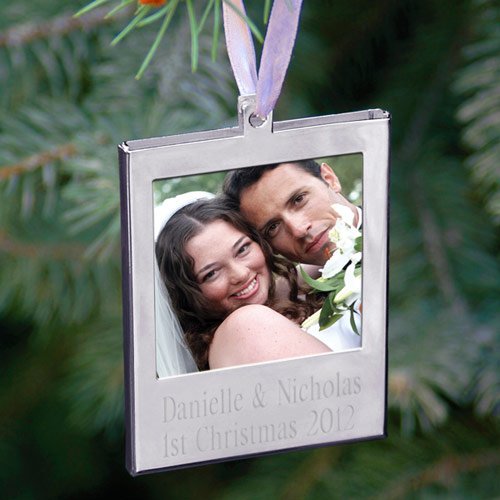 Personalized Photo Frame Holiday Ornament