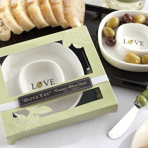 "Olive You" Olive Tray and Spreader