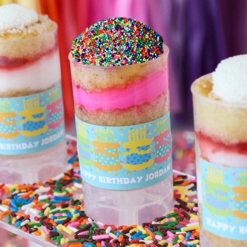 Layered Cake Push Pop