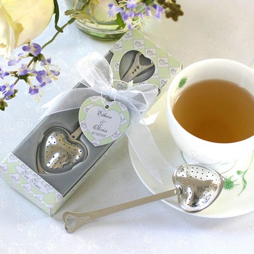 Personalized Tea Time Heart Shaped Tea Infuser