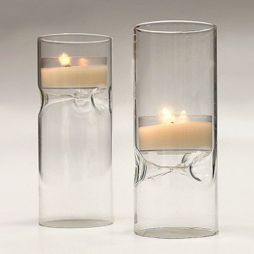 Blown Glass Mini Tea Light Luminaries