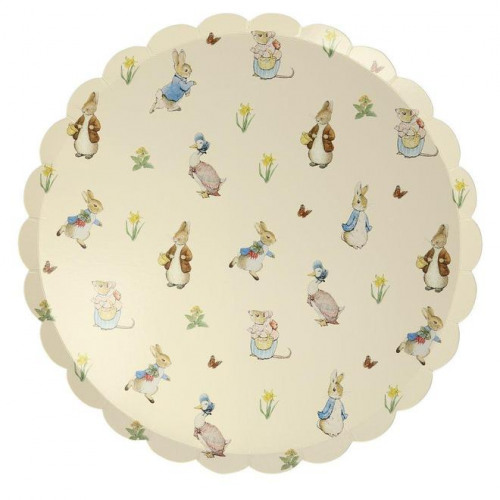 Peter Rabbit Party Scallop Plates