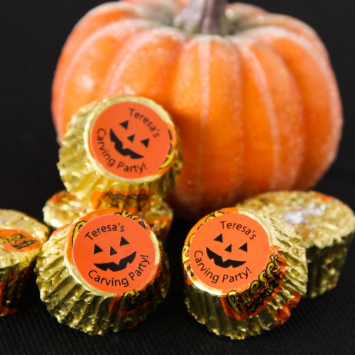 Personalized Halloween Reeses Peanut Butter Cups