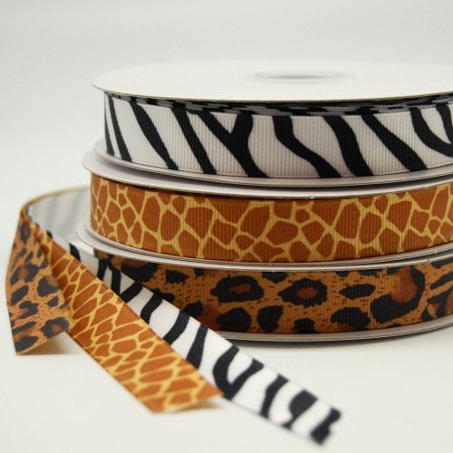 animal print ribbon