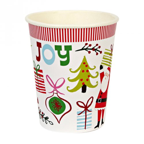 cups, disposable holiday paper cups