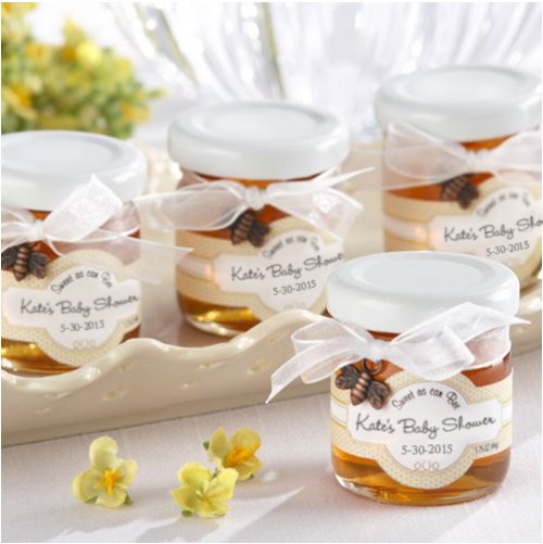 "Sweet as can Bee" Mini Personalized Honey Jars