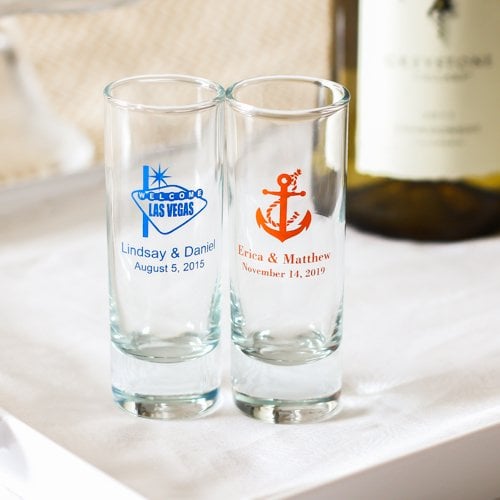 Personalized Double Shot Glass