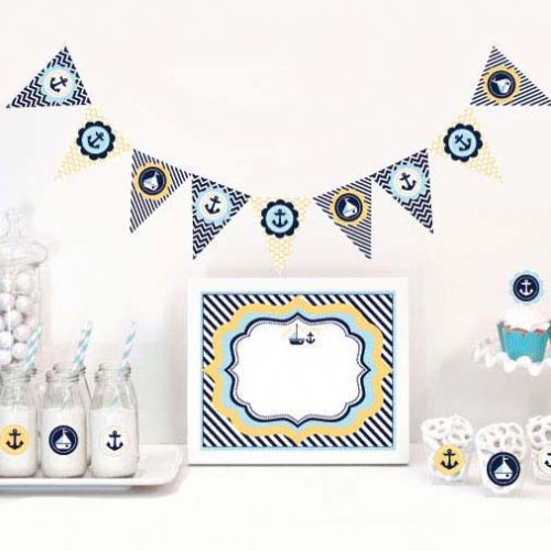 Baby Shower Party Kit, Baby Shower Party Kit, Baby Shower Decor Kit