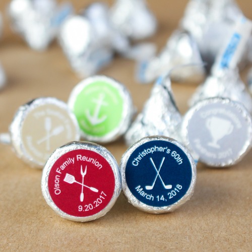 Personalized Hershey Chocolate, Kisses Wedding Favors