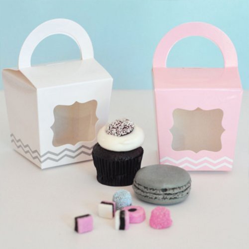 Treat Totes with Personalized Baby Shower Tags