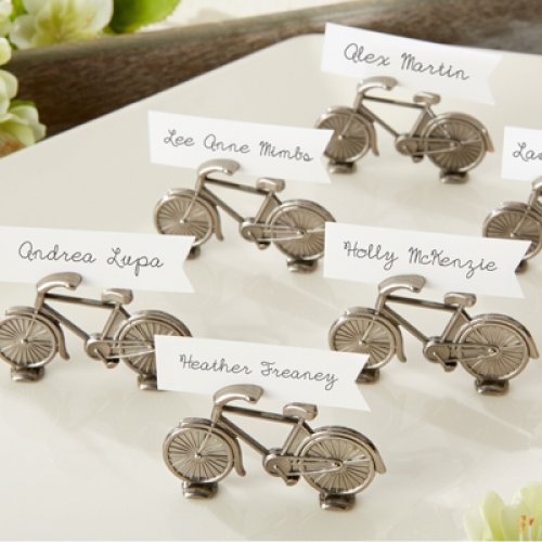 "Le Tour" Bicycle Place Card Holder