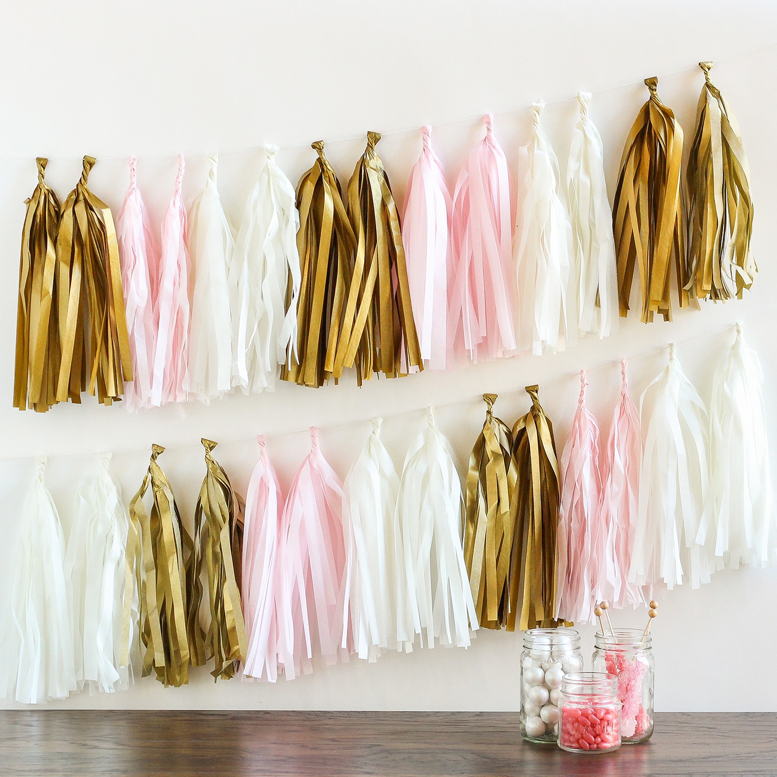 paper tassel garland