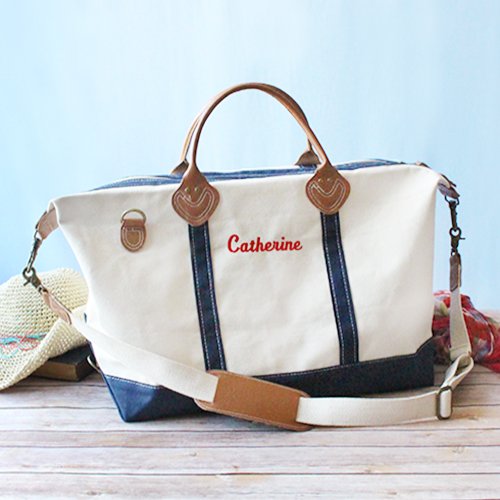 Personalized Canvas Weekender