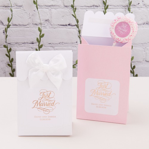 Personalized Metallic Foil Candy Bags