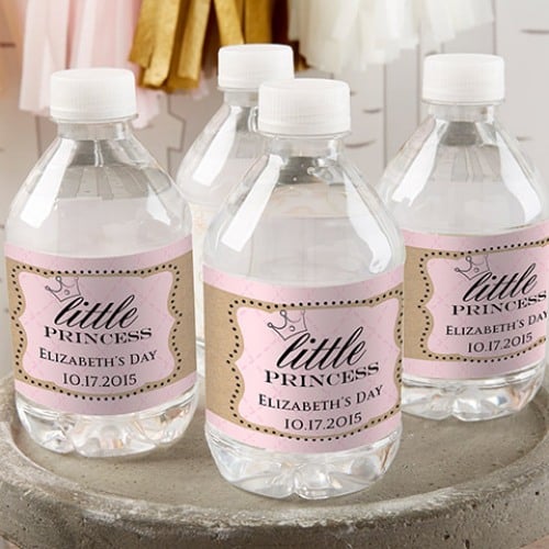 Personalized Baby Shower Water Bottle Labels, Themed Baby ...