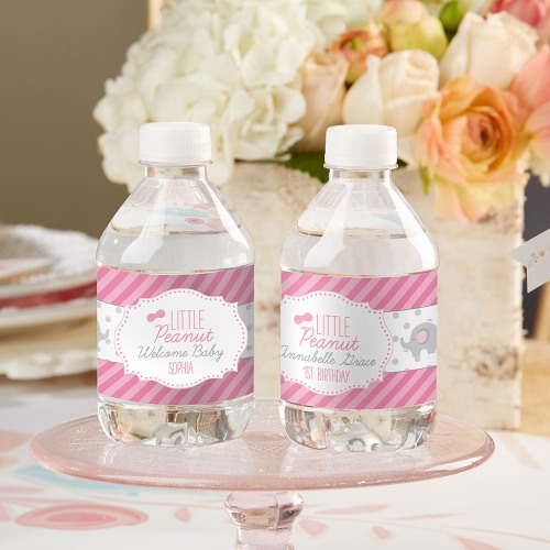 Personalized Baby Shower Water Bottle Labels, Themed Baby Shower Water ...