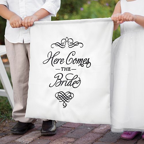 Custom Here Comes The Bride Sign