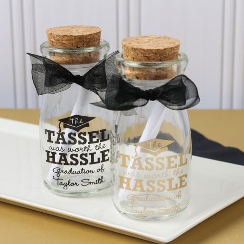 Personalized Printed Party Vintage Milk Jars