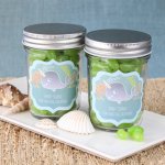 Personalized Baby Shower Mini Mason Jars