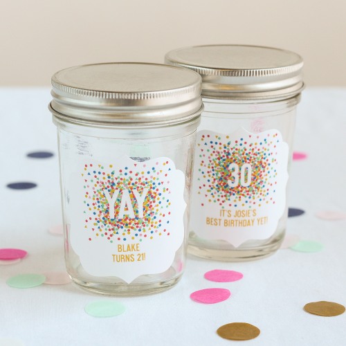 Milestone Mason Jar, Personalized Milestone Birthday Mason Jar ...