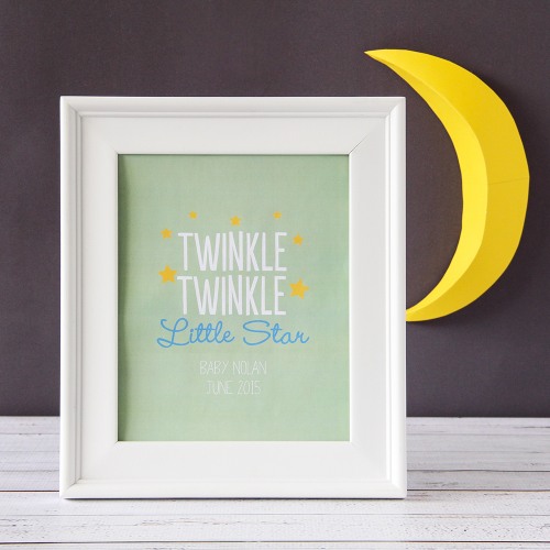 Personalized Exclusive Baby Art Prints