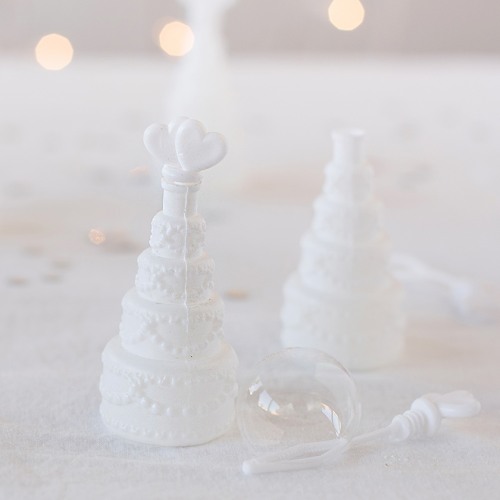 Mini Wedding Cake Bubbles