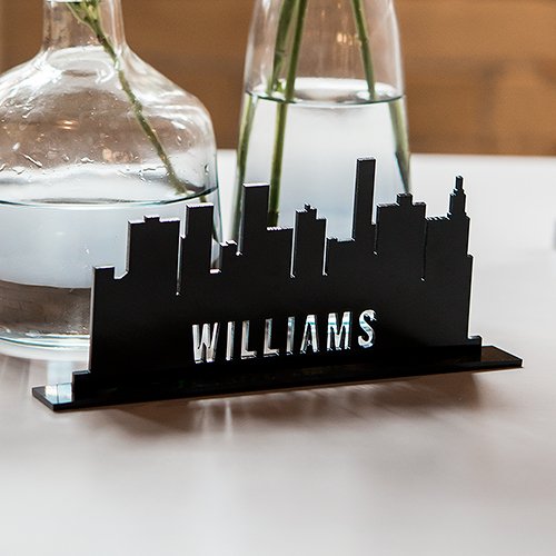 Personalized Cityscape Sign