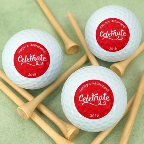 Personalized Party Golf Balls