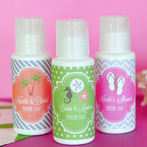 Personalized Sunscreen Favor