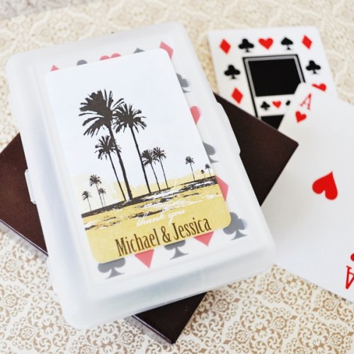 Playing Cards with Personalized Labels