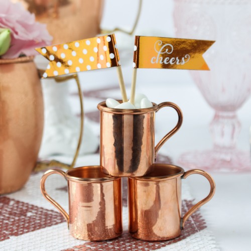 Mini Copper Moscow Mule Mugs