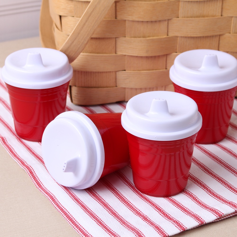 Baby Sippy Cup, Red Sippy Cup, Plastic Red Sippy Cup